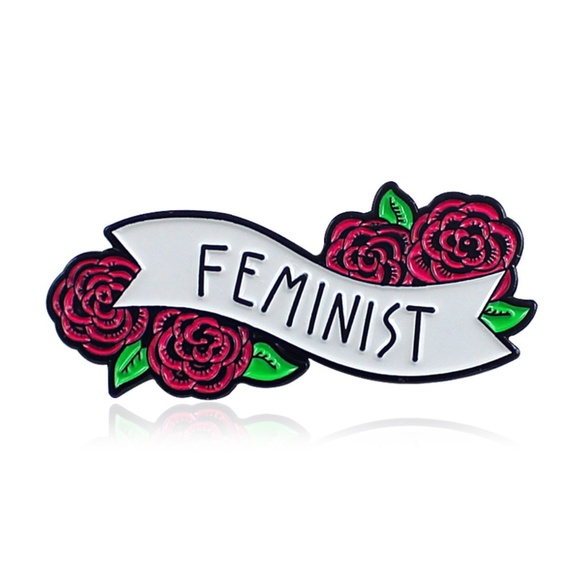 Jewelry - NEW Feminist Enamel Pin Brooch